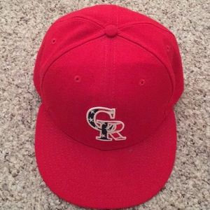 Rockies 59Fifty Baseball Hat (7 5/8)